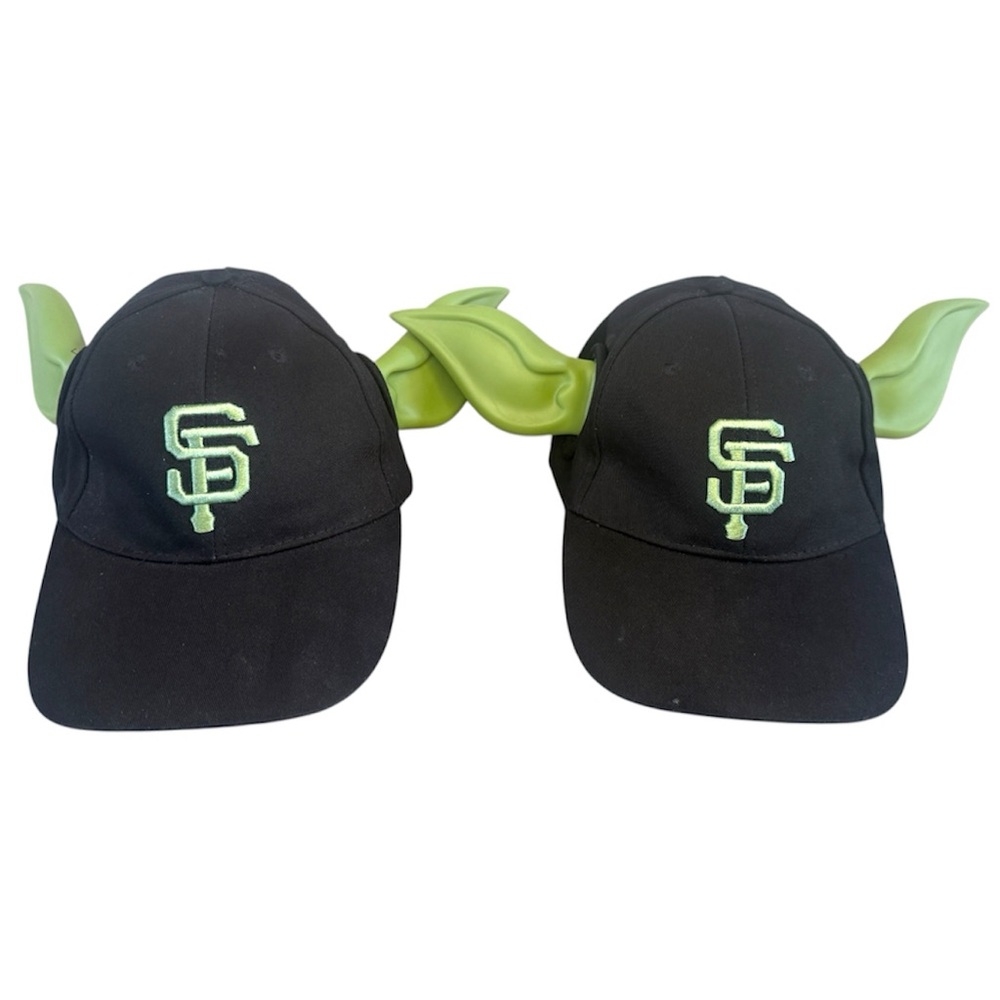 SF GIANTS 2024 Star Wars Yoda Hat (2 Hats Included)